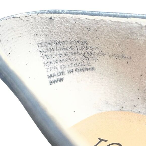 Torrid Metallic Silver Square Toe Flats - Wide - Picture 5 of 6